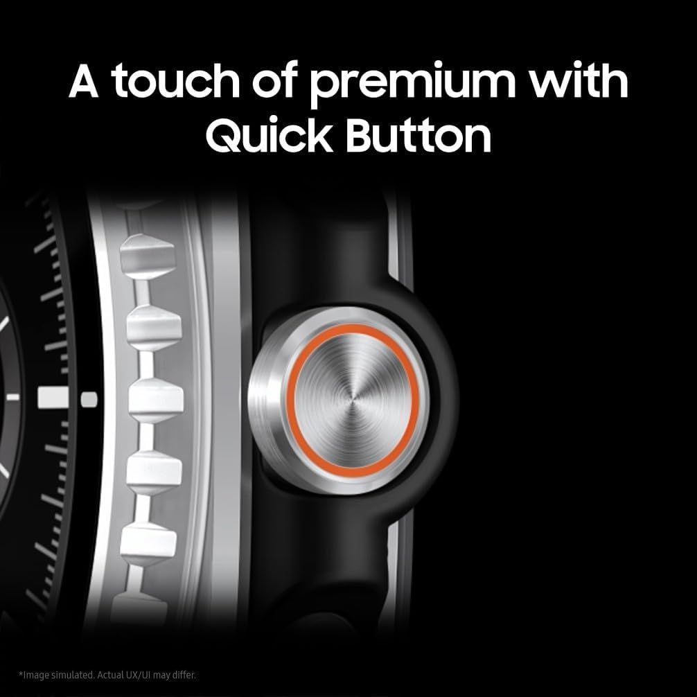 Samsung Galaxy Watch8 Classic Bluetooth 46mm AMOLED Display Rotating Bezel - Black