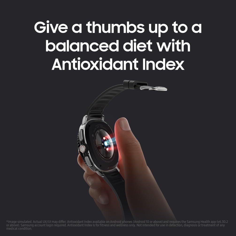 Samsung Galaxy Watch8 Classic Bluetooth 46mm AMOLED Display Rotating Bezel - Black