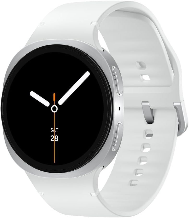 Samsung Galaxy Watch8 Bluetooth 40mm 1.3" AMOLED Display 32GB Storage Silver