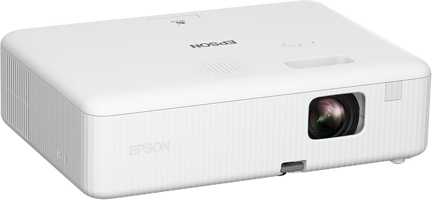 Epson CO-W01 WXGA 120Hz 3LCD Projector 3000 Lumens White