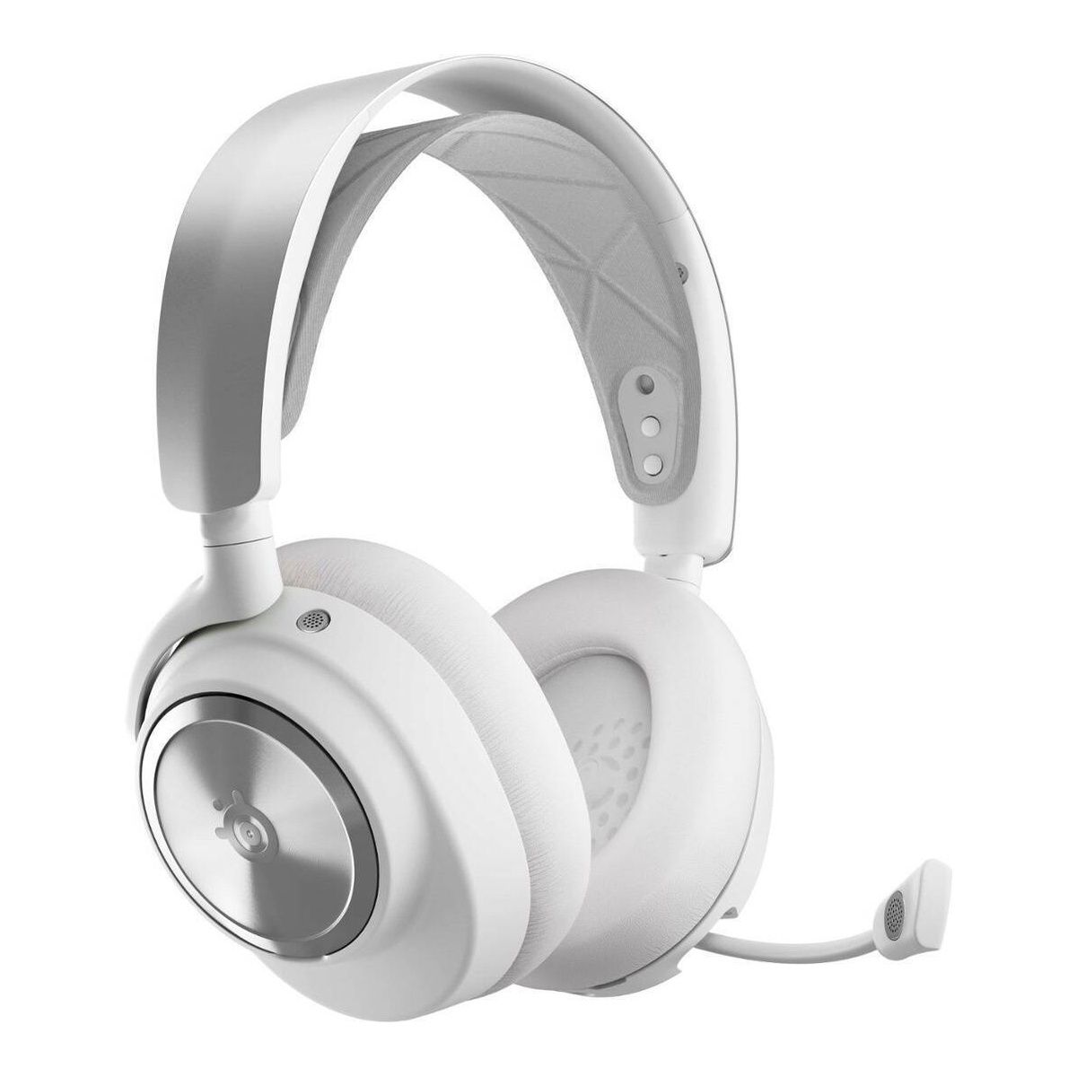 SteelSeries Arctis Nova Pro Wireless White Gaming Headset with ANC