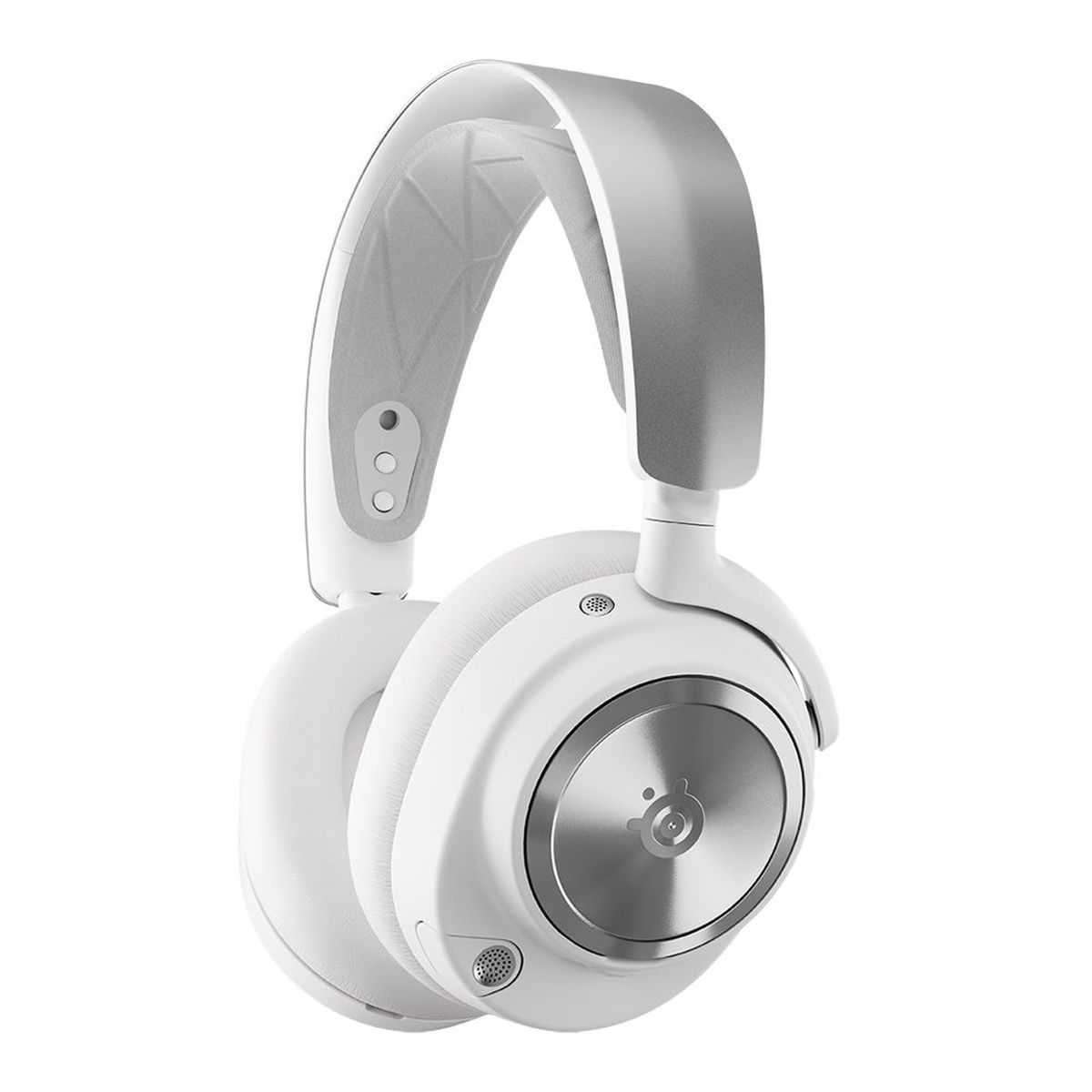 SteelSeries Arctis Nova Pro Wireless White Headset with OLED Base Station