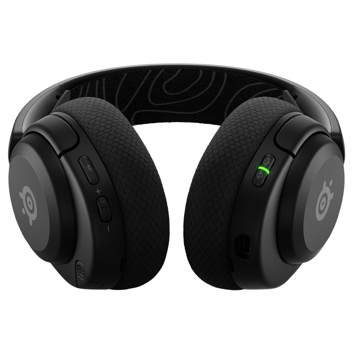 SteelSeries Arctis Nova 5 Wireless Gaming Headset with USB-C Dongle in Black