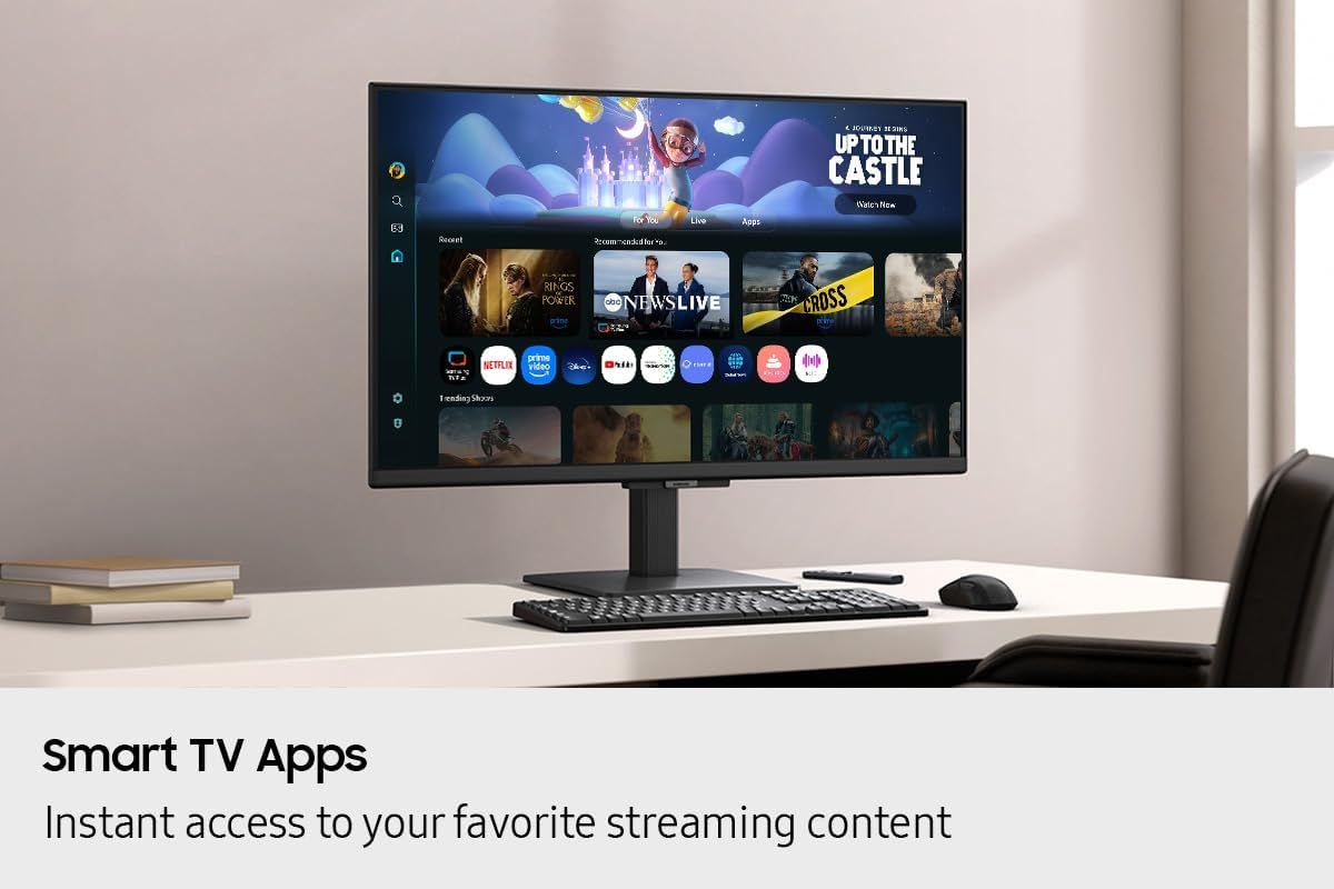 Samsung M5 M50F 32" Full HD Smart Monitor 60Hz Smart TV Apps