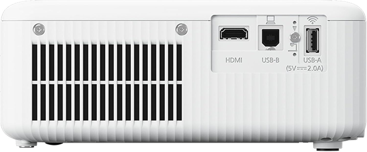 Epson CO-W01 WXGA 120Hz 3LCD Projector 3000 Lumens White
