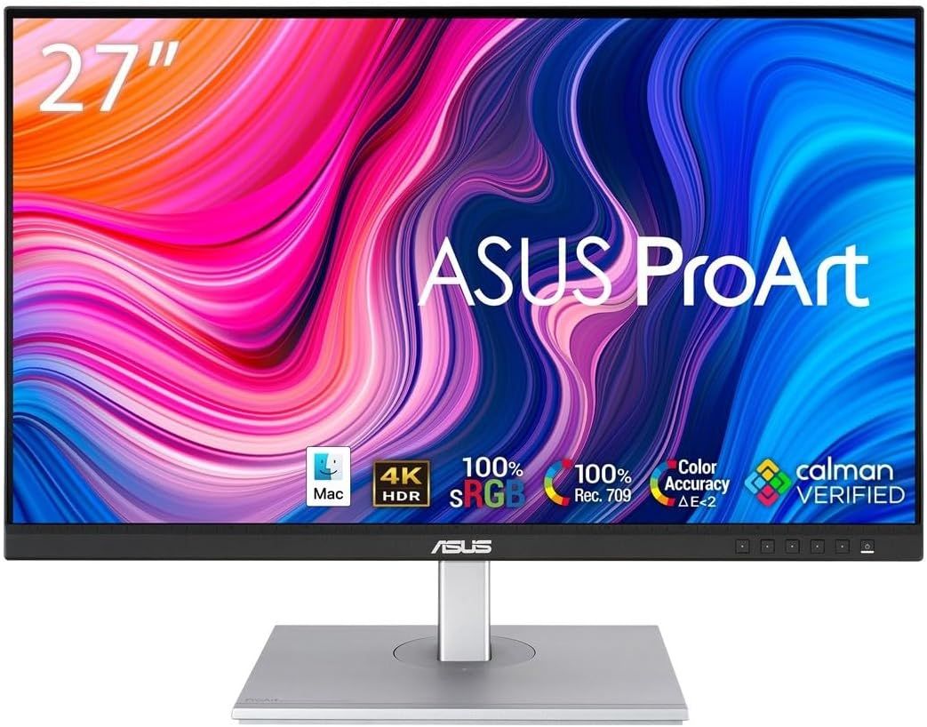 ASUS ProArt PA279CV 27" 4K UHD Monitor 100% sRGB Standard Calman Verified HDR10