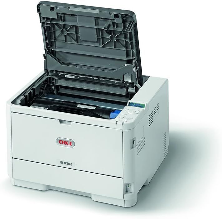 OKI B432dn A4 Mono Laser Printer up to 40ppm - White
