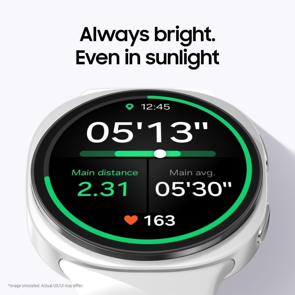 Samsung Galaxy Watch8 Bluetooth 40mm 1.3" AMOLED Display 32GB Storage Silver