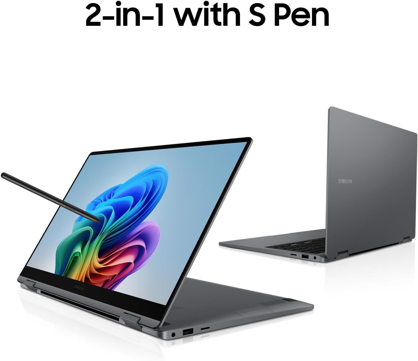 Samsung Galaxy Book5 360 15.6" 2-in-1 Laptop Intel Ultra 7 256V 16B RAM 1TB SSD