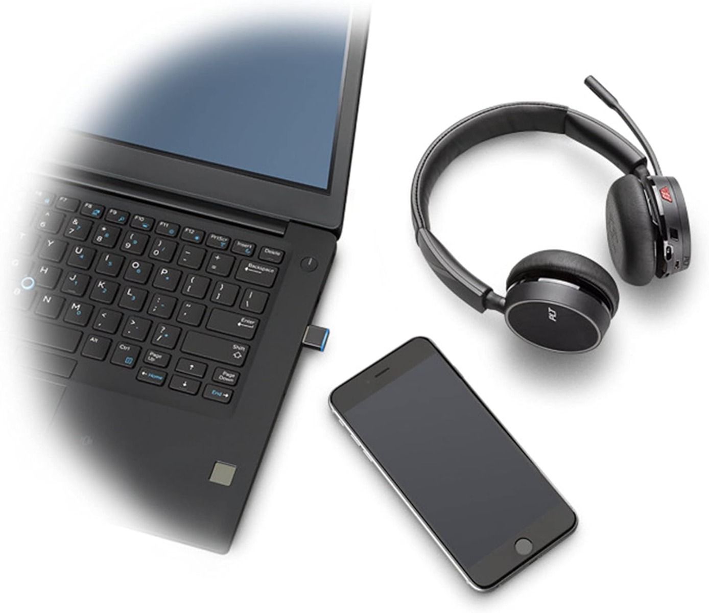 Poly Voyager 4220 UC with USB-C Bluetooth Headset
