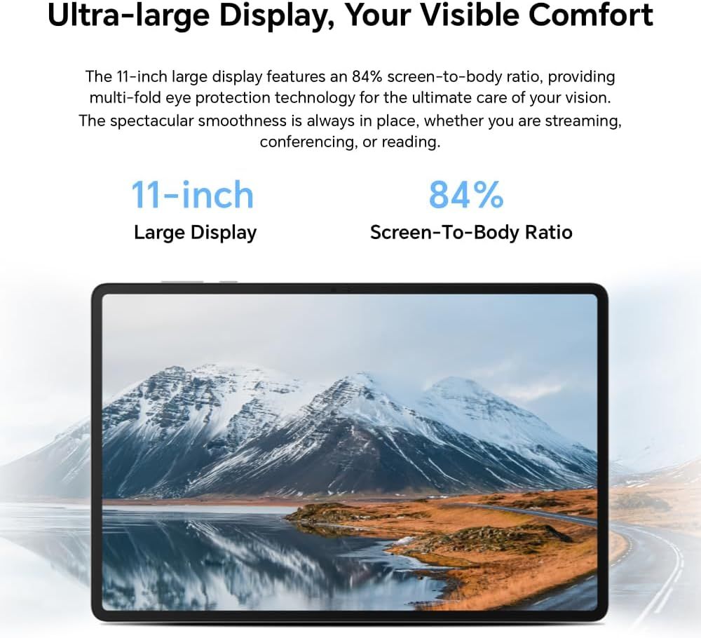 HONOR Pad X8a 11" Tablet Snapdragon 680 4GB 64GB Storage Grey