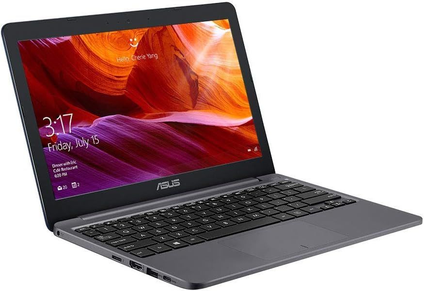 ASUS Vivobook E12 E203MA 11.6" HD Laptop Intel N4000 4GB RAM 64GB Storage Grey