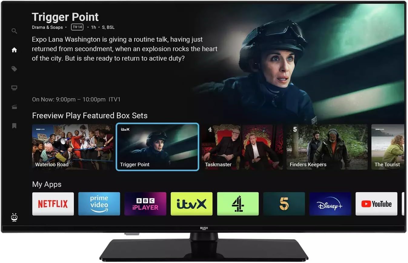 Bush Tivo 32" HD Ready Smart TV HDR10 LED Dolby Sound System