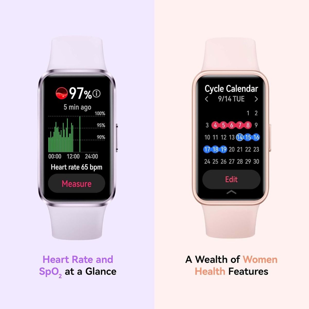 Huawei Band 10 Watch 1.47" AMOLED Display Fitness Tracking - Black