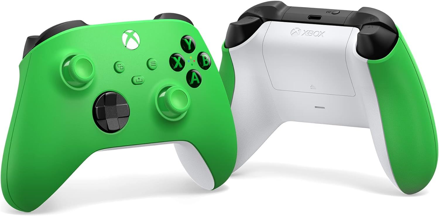 Microsoft Xbox One Wireless Controller QAU-00091 Hybrid D Pad Velocity Green