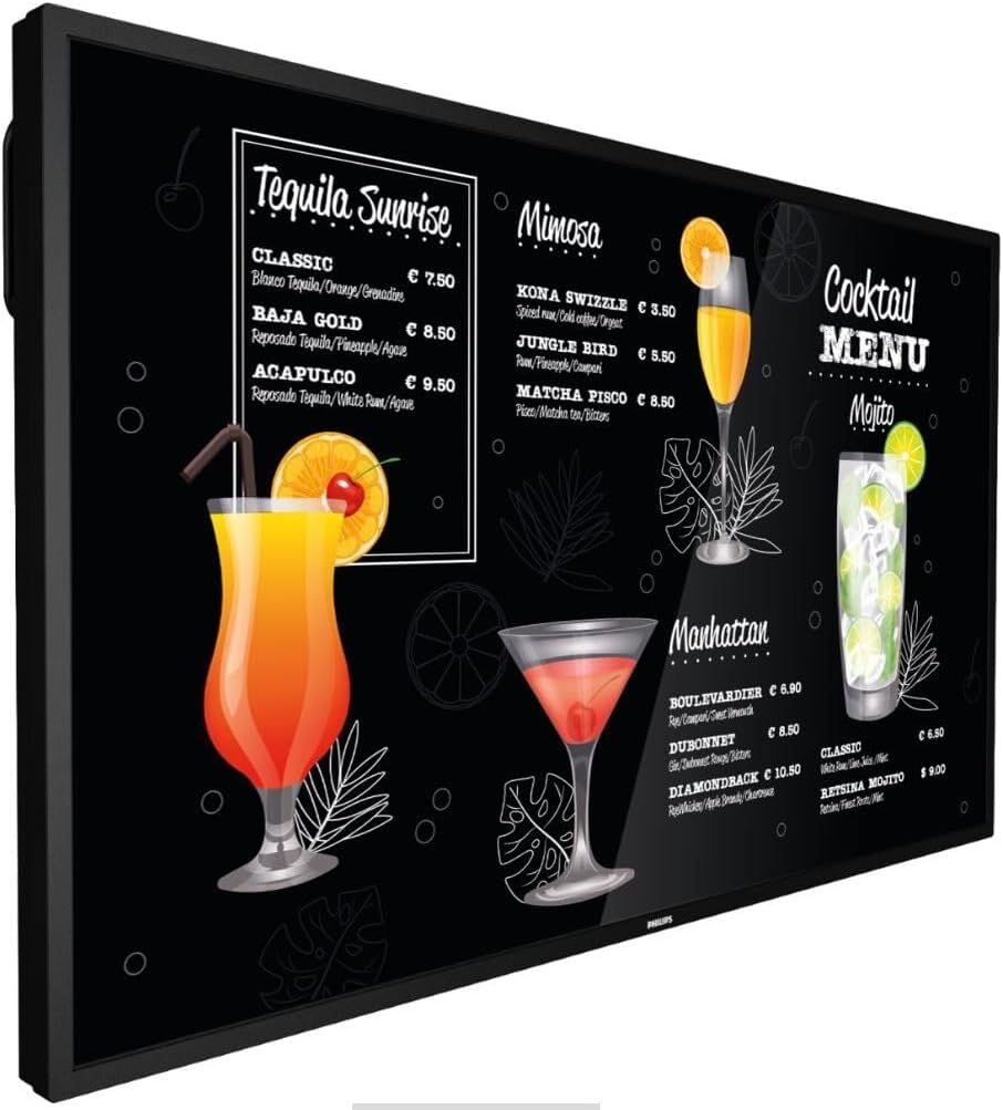 Philips P-Line 49.5" Ultra HD Digital Signage for 24/7 Operation