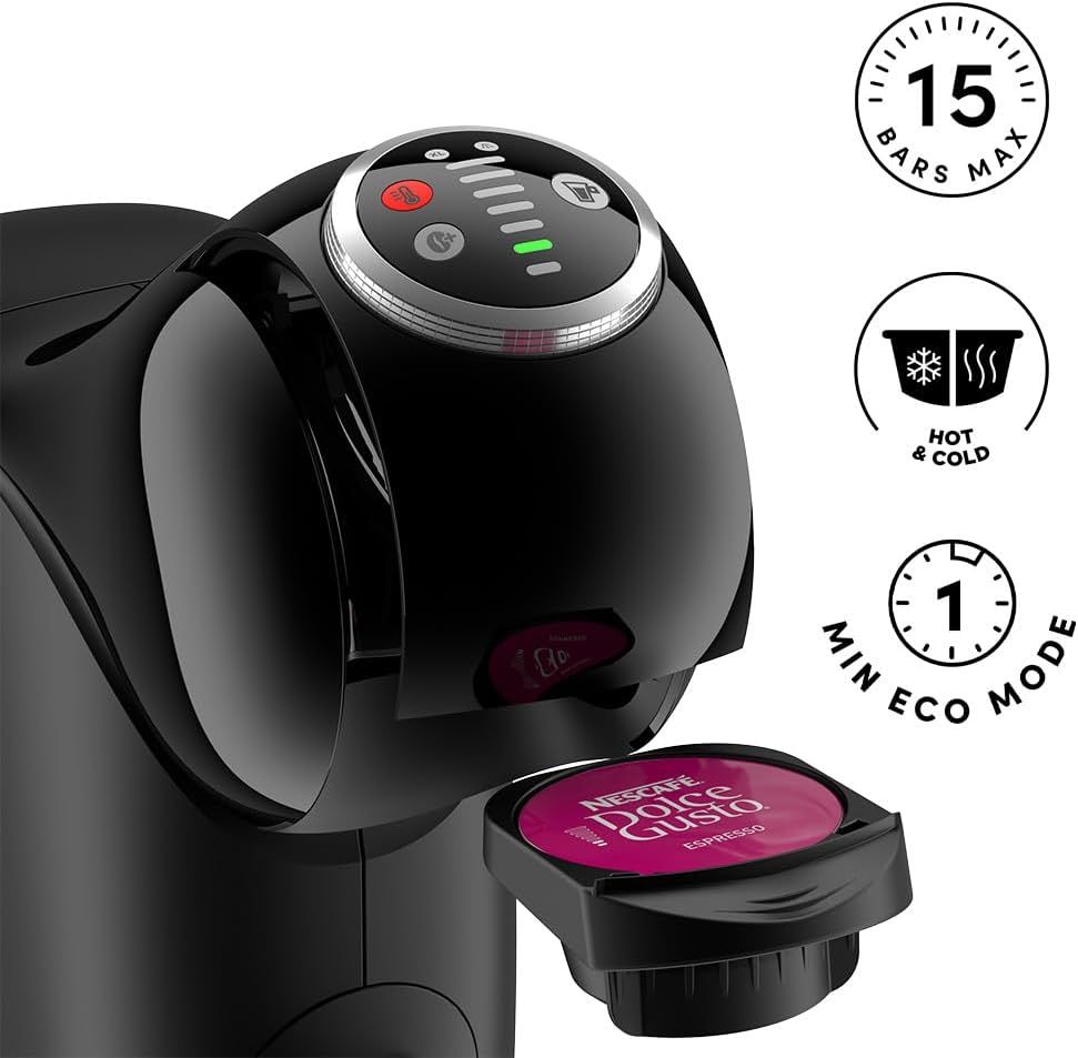 De'Longhi Dolce Gusto Genio S Plus Coffee Machine - Black