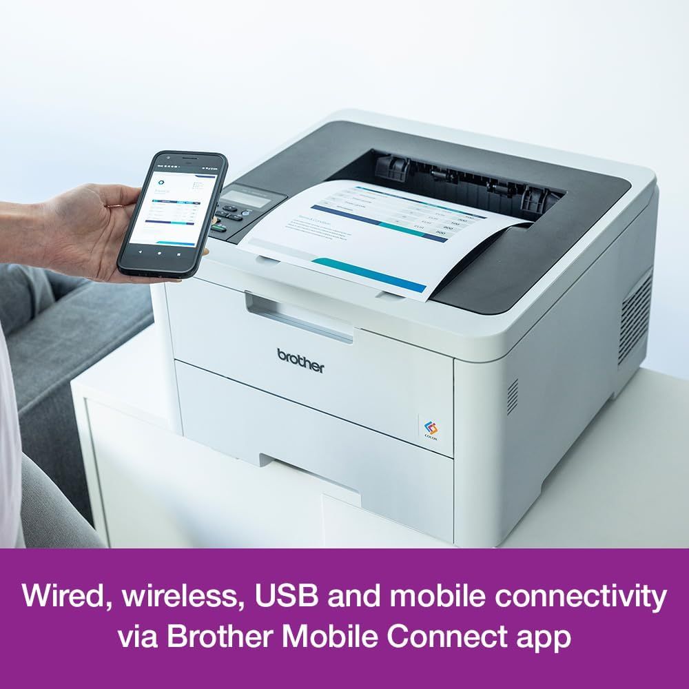 Brother HL-L3220CWE Colourful and Connected LED Printer