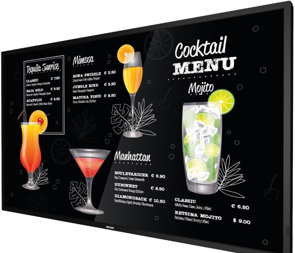 Philips P-Line 49.5" Ultra HD Digital Signage for 24/7 Operation
