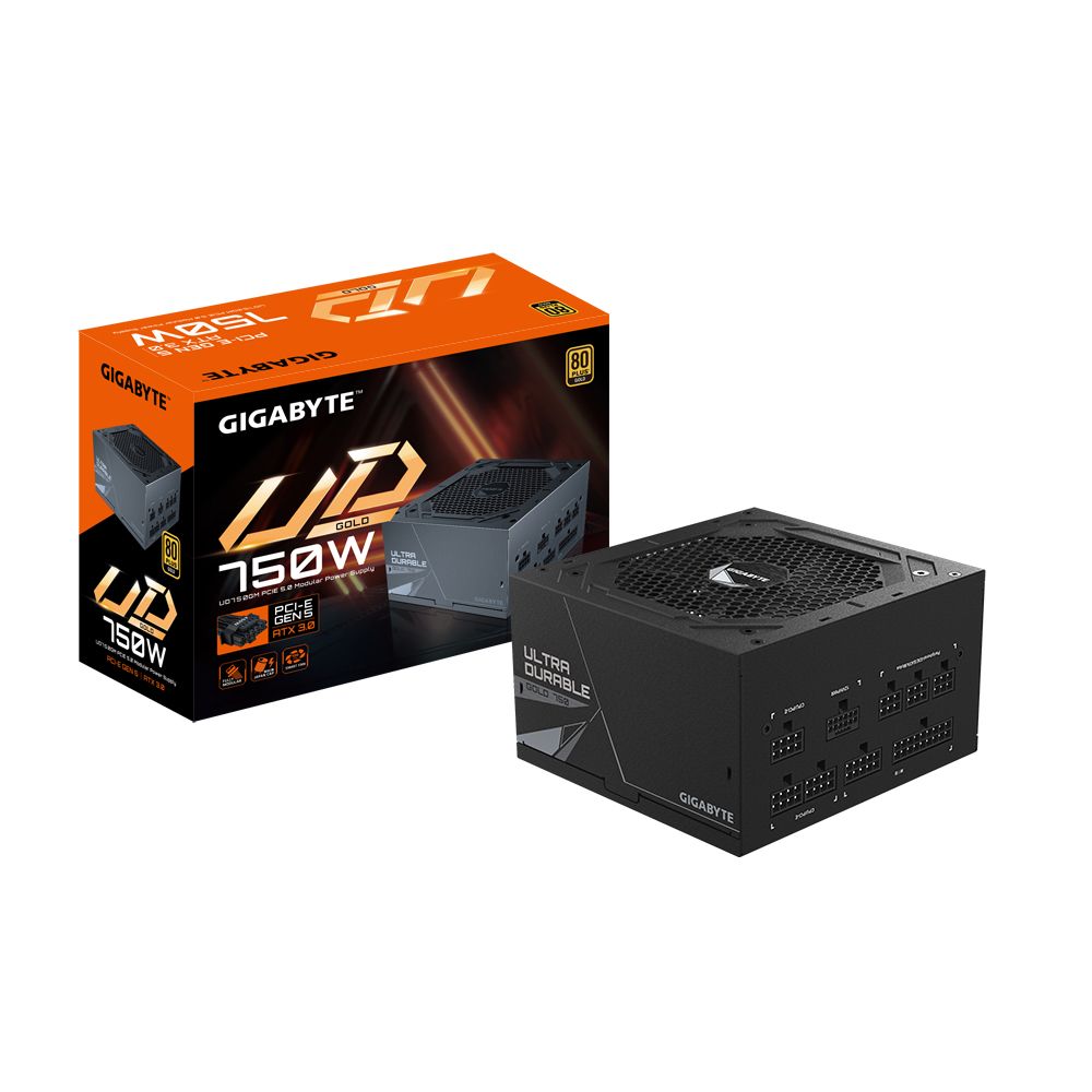 Gigabyte GP-UD750GM 750W Full Modular Power Supply 80+ Gold