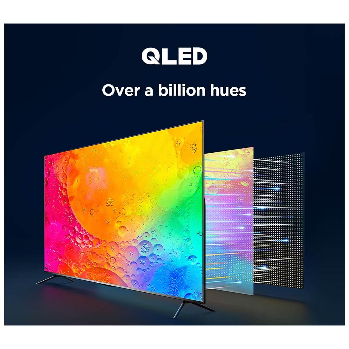 TCL 65C645K 65" QLED Smart TV 4K Ultra HD Dolby Vision and Atmos Android TV