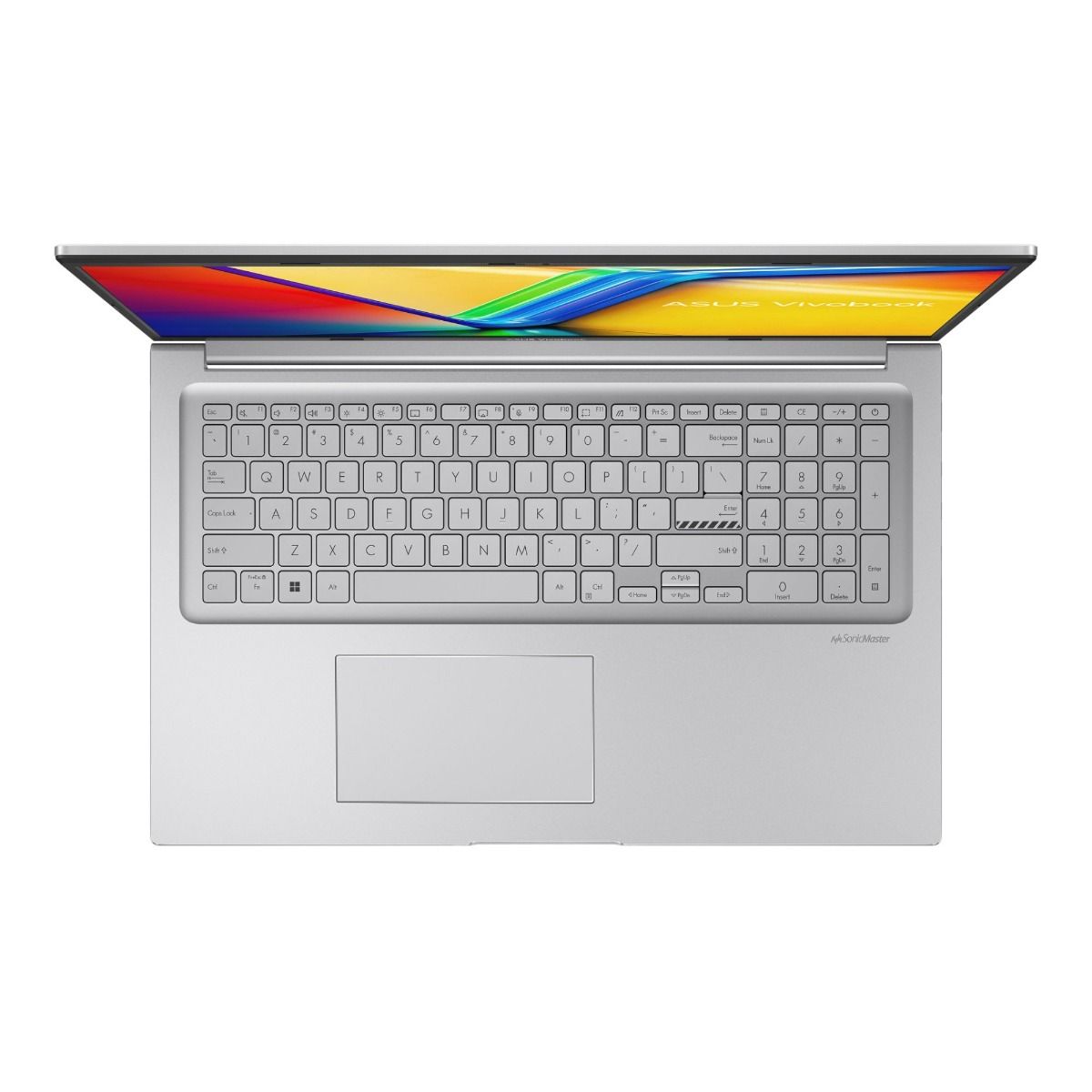ASUS Vivobook 17 17.3" Core 7 150U 16GB RAM 1TB SSD Win 11 Home Cool Silver