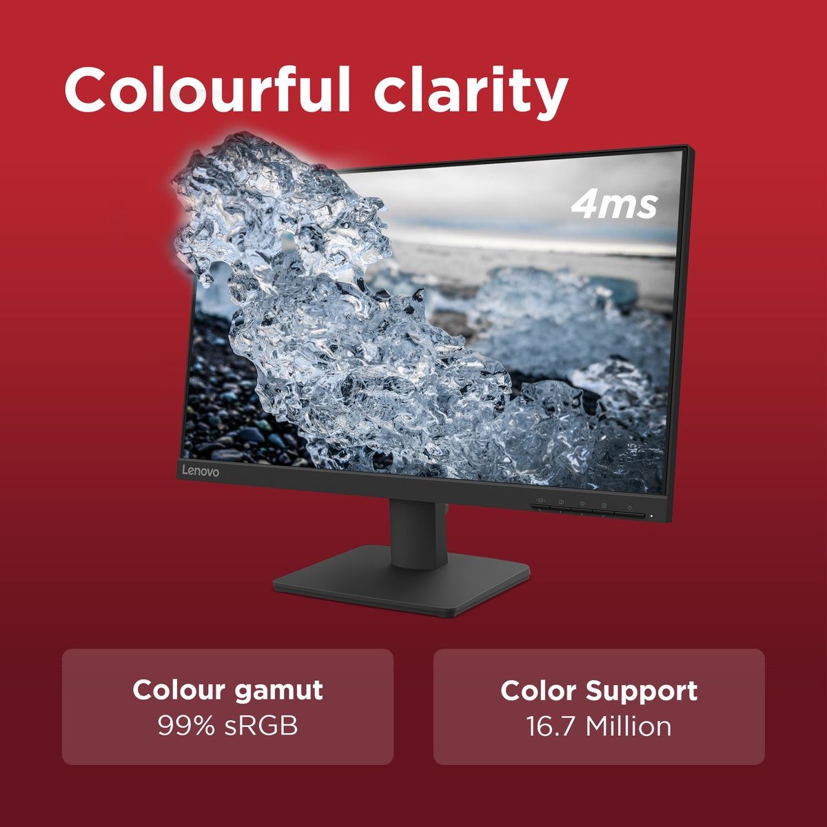 Lenovo L22-4e 21.5-inch FHD IPS 100Hz Monitor