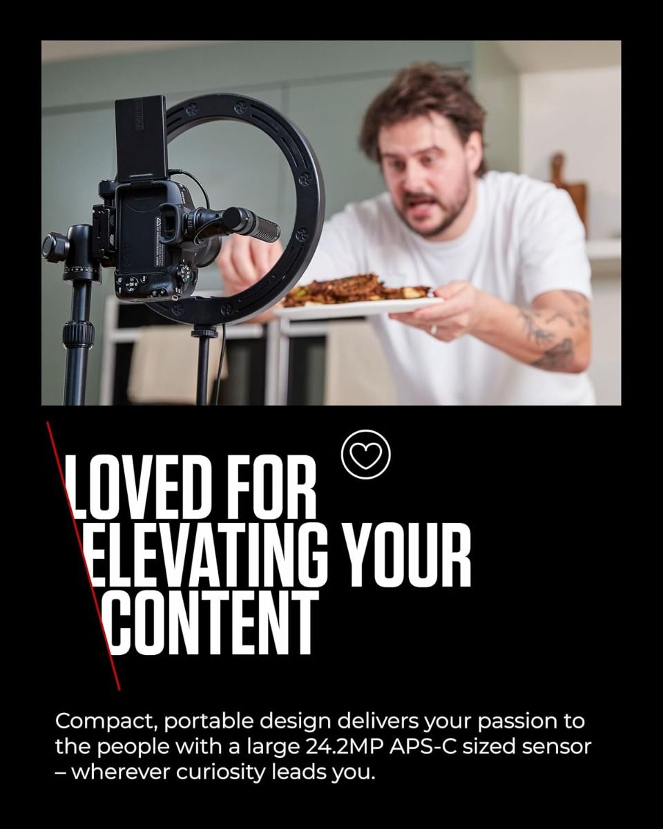 Canon EOS R50 Mirrorless Camera with Content Creator Kit