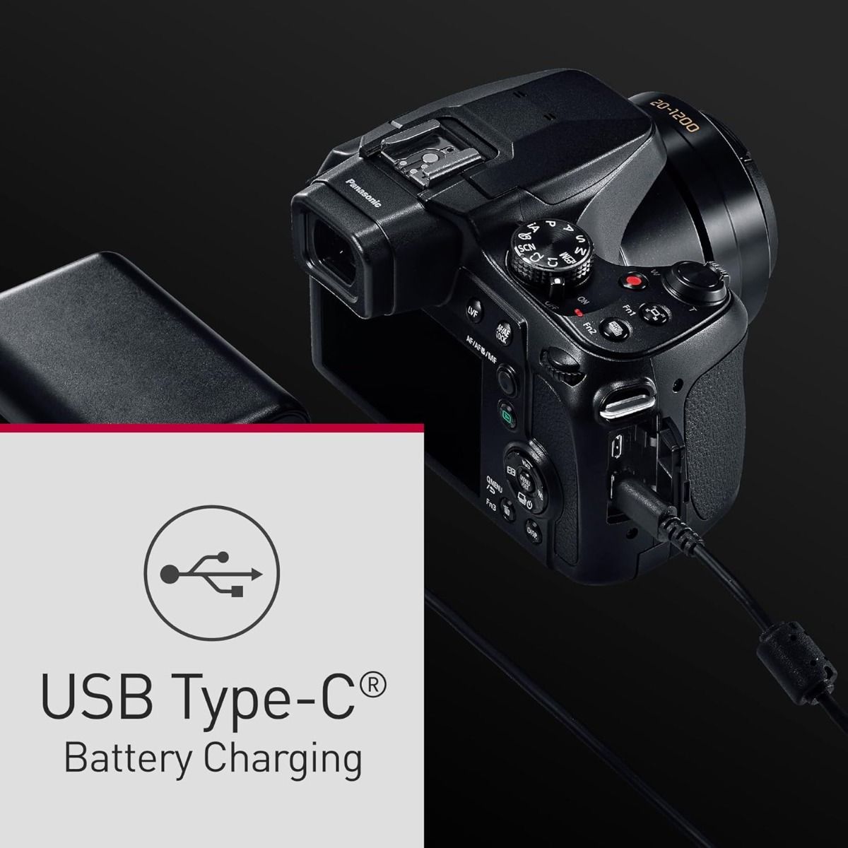 Panasonic Lumix FZ82D Bridge Camera 60x Optical Zoom 18.1MP Sensor