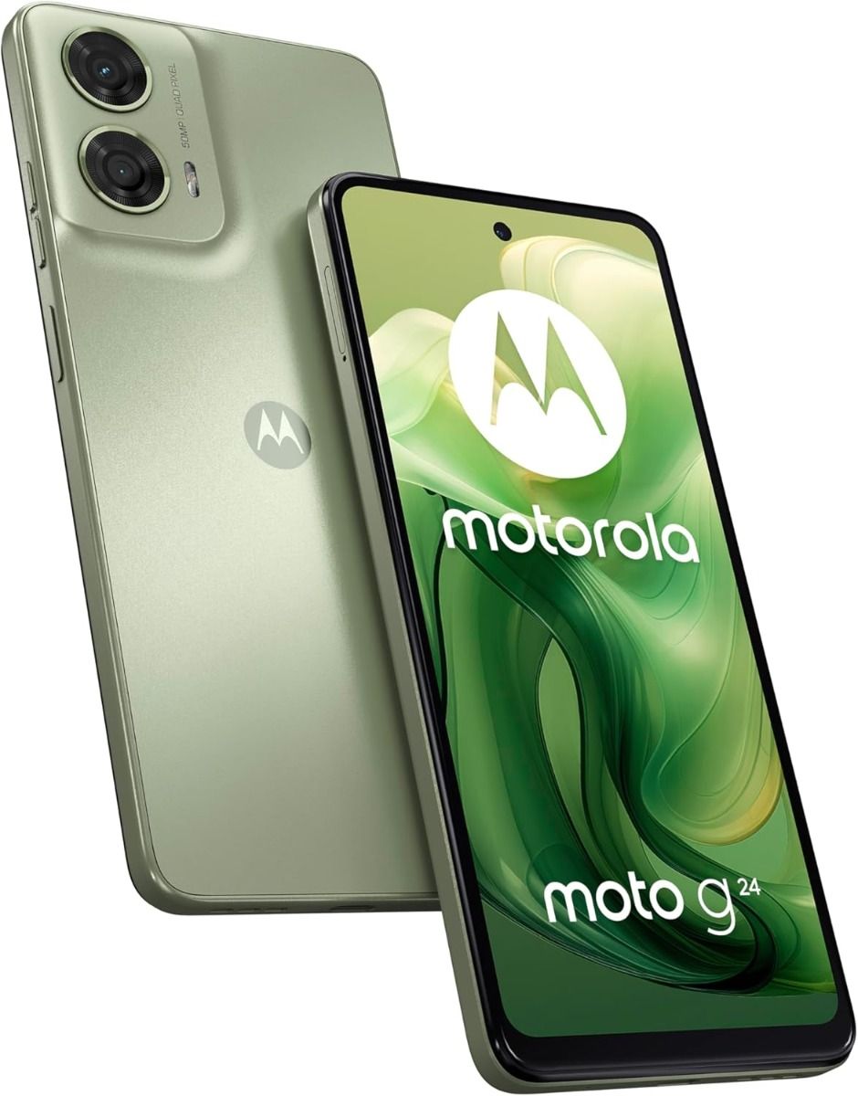 Motorola moto g24 6.5" Smart Phone Snapdragon 695 4GB 128GB Android Green