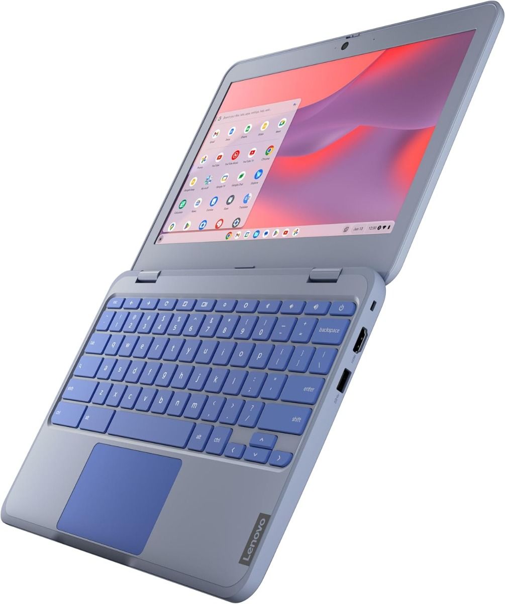 Lenovo 100e Chromebook Gen 3 11.6" Laptop Intel N4500 4GB 64GB ChromeOS Blue