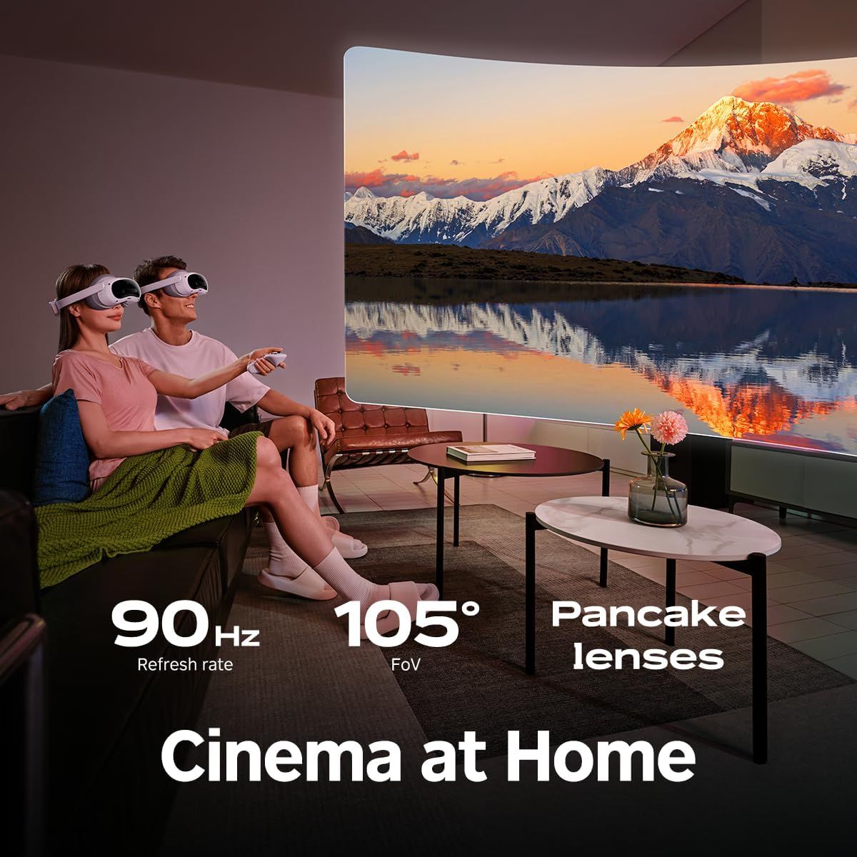 Pico 4 Ultra VR Headset Snapdragon XR2 Gen 2 12GB RAM 256GB Storage PicoOS White