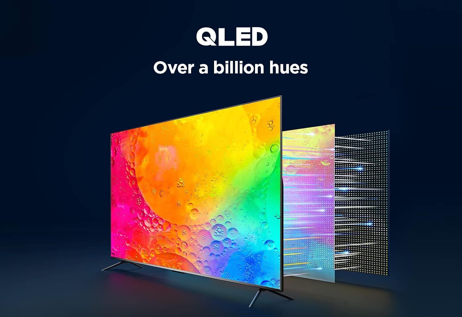 TCL 43C645K 43" QLED Smart TV 4K Ultra HD Dolby Vision and Atmos Android TV