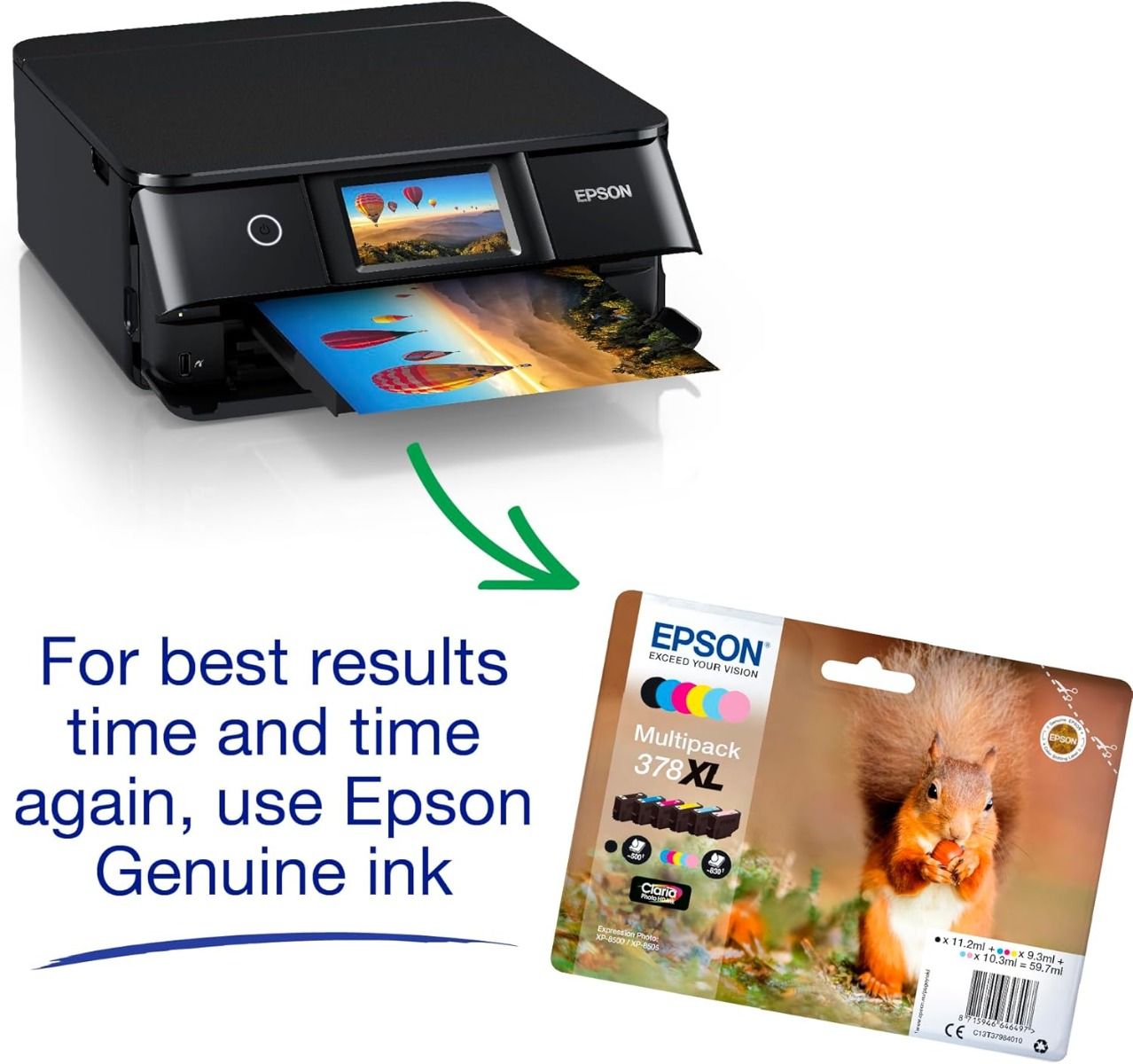 Epson Expression Photo XP-8700 Multifunction Wireless Inkjet Printer