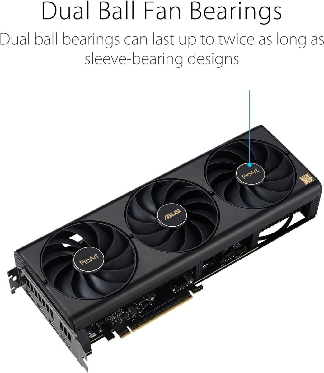 ASUS ProArt RTX 4070Ti Super OC Edition Graphics Card 16GB GDDR6X
