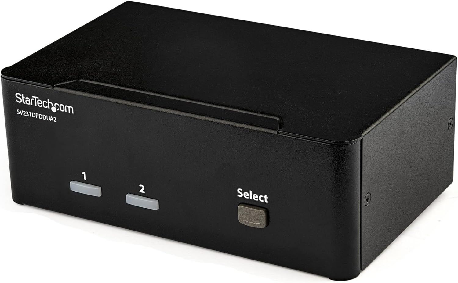 StarTech 2-Port DisplayPort Dual-Monitor KVM Switch 4K 60Hz Shared USB HUB