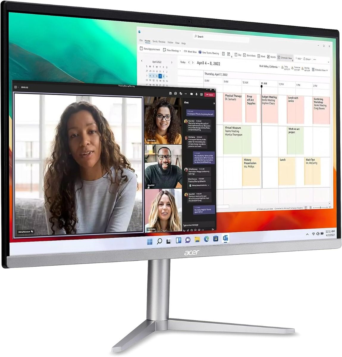 Acer Aspire C24-1300 All-In-One 23.8" FHD AMD Ryzen 5 8GB RAM 1TB SSD