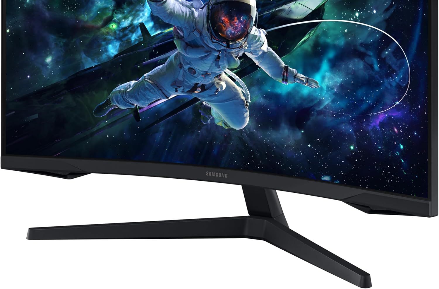 Samsung Odyssey G55C 27" Quad HD Curved 165Hz Gaming Monitor with AMD FreeSync
