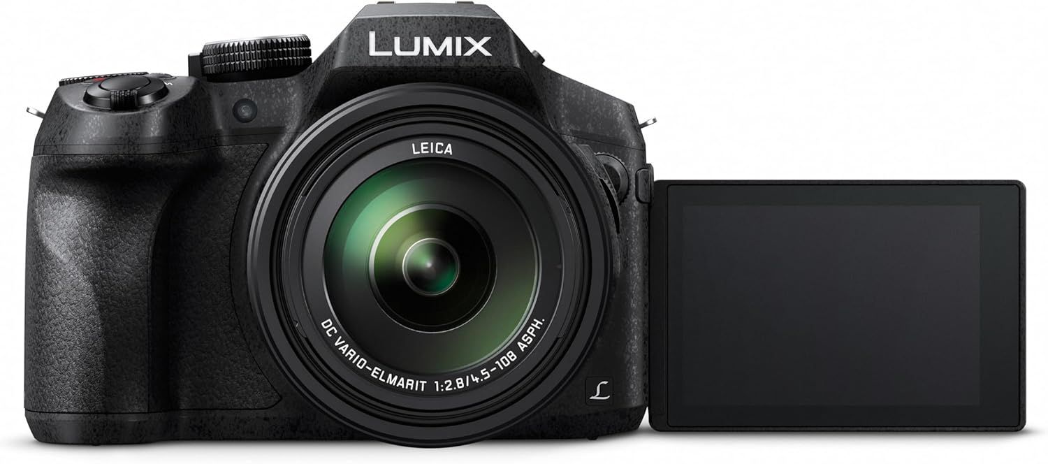 Panasonic LUMIX FZ330 Digital 4K Bridge Camera with 25 - 600mm Zoom F2.8