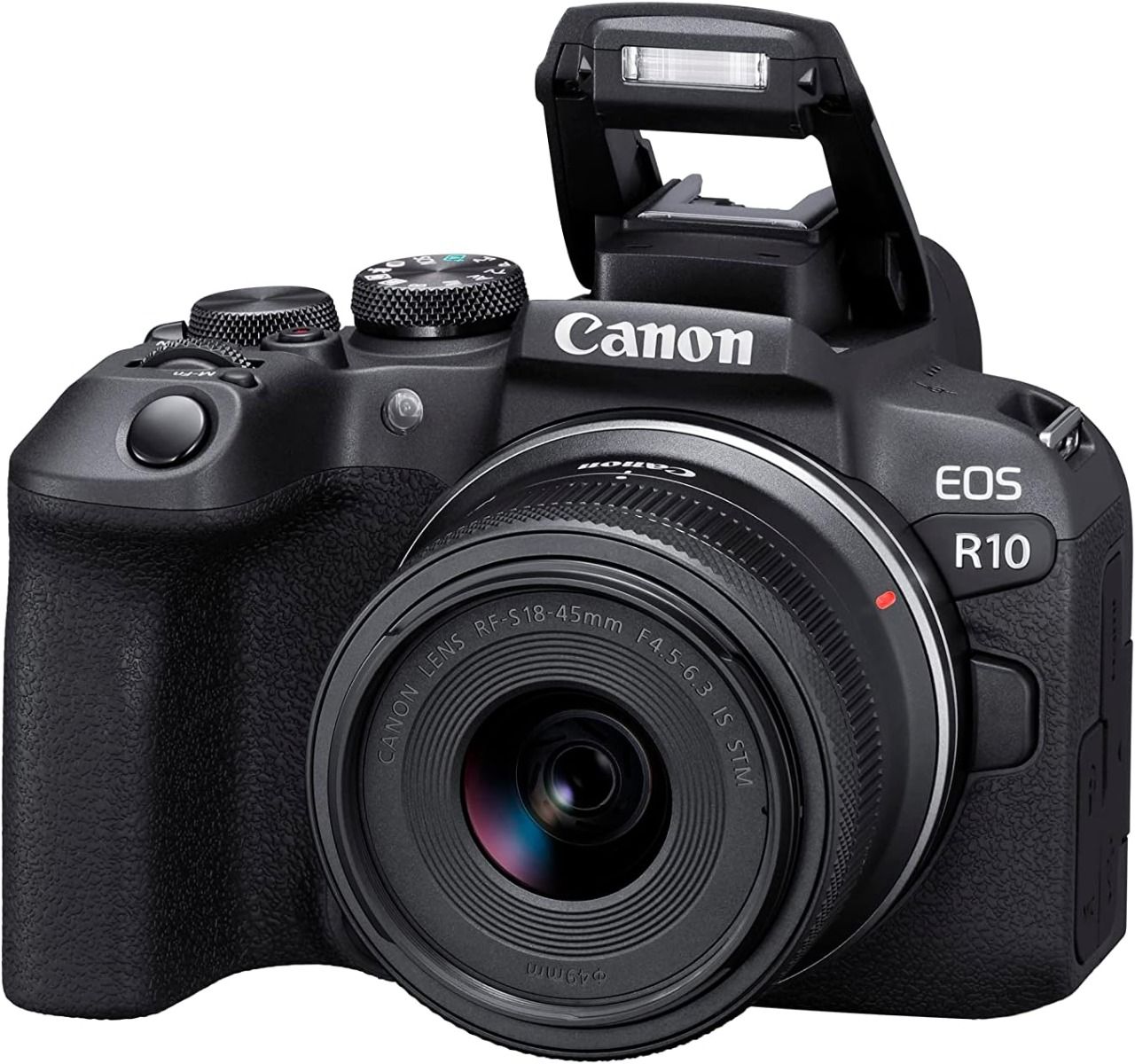Canon EOS R10 Mirrorless Camera with RF-S 18-45mm IS STM Lens