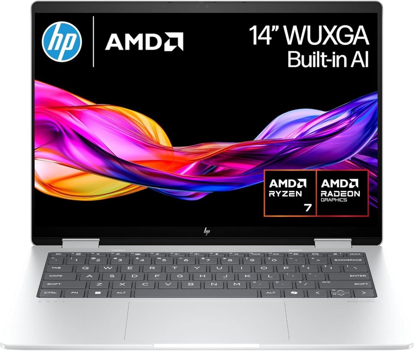 HP Envy x360 14-fa0501sa 14" 2-in-1 Laptop AMD Ryzen 7 16GB RAM 512GB SSD