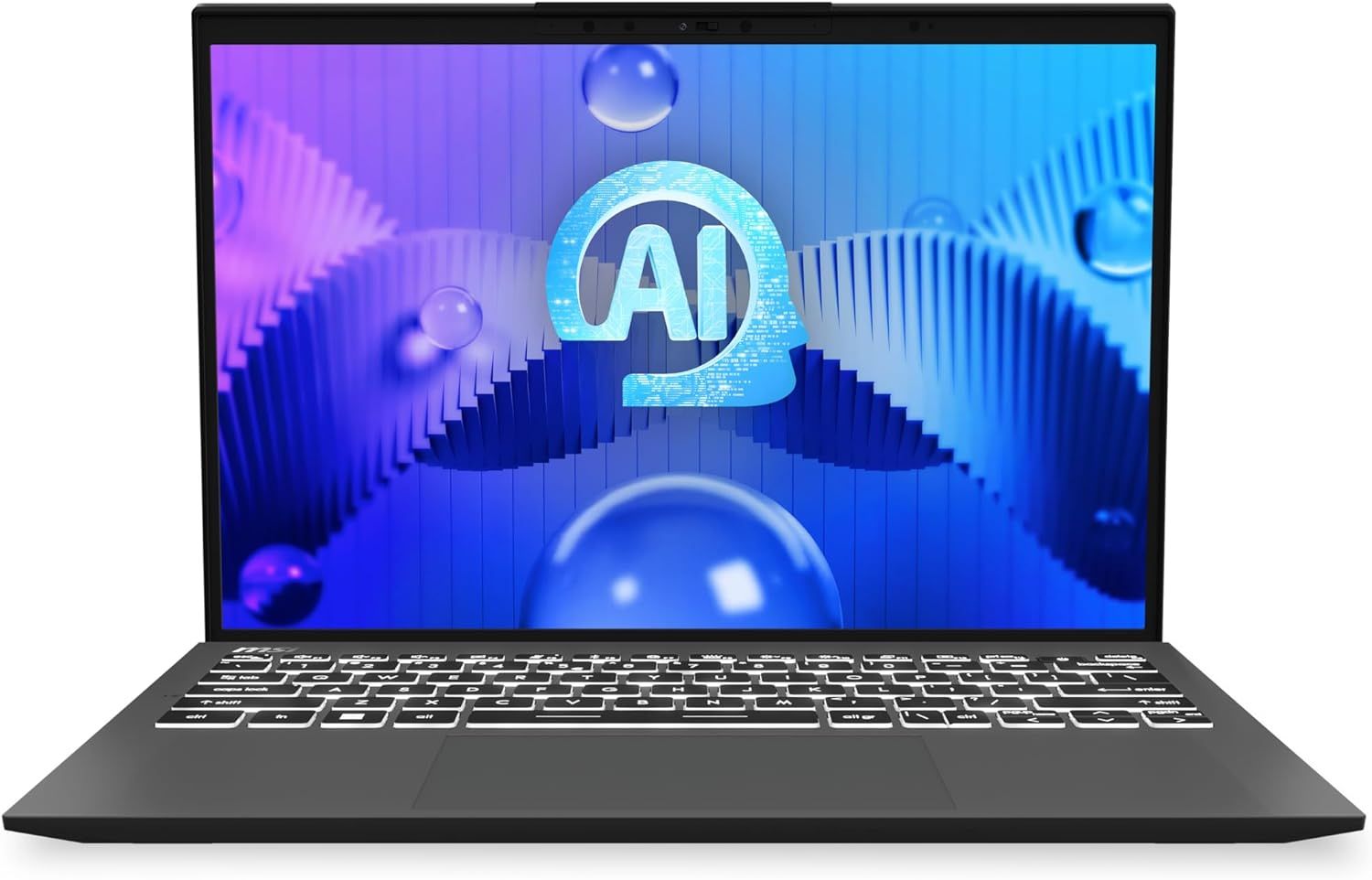 MSI Prestige 13 AI Evo 13.3" OLED Laptop Intel Core Ultra 7 32GB RAM 1TB SSD Grey