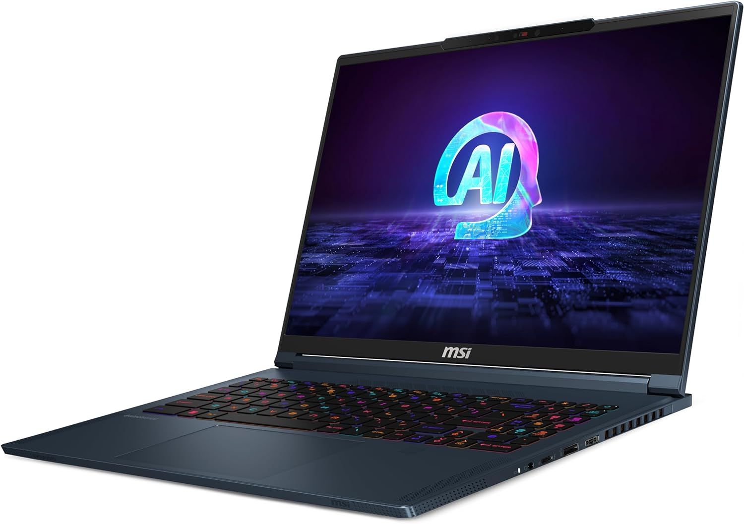 MSI Stealth 16 AI Studio 16" MiniLED UHD+ Intel Ultra 9 185H 32GB RAM 2TB SSD RTX 4080