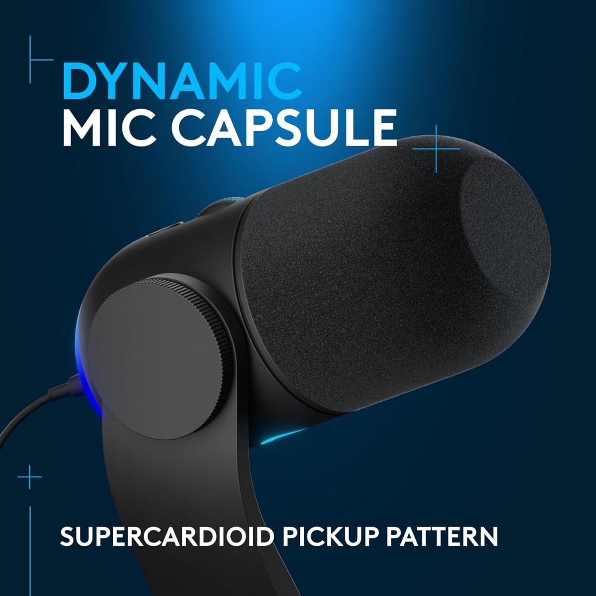 Logitech Yeti GX USB Microphone with LightSync RGB
