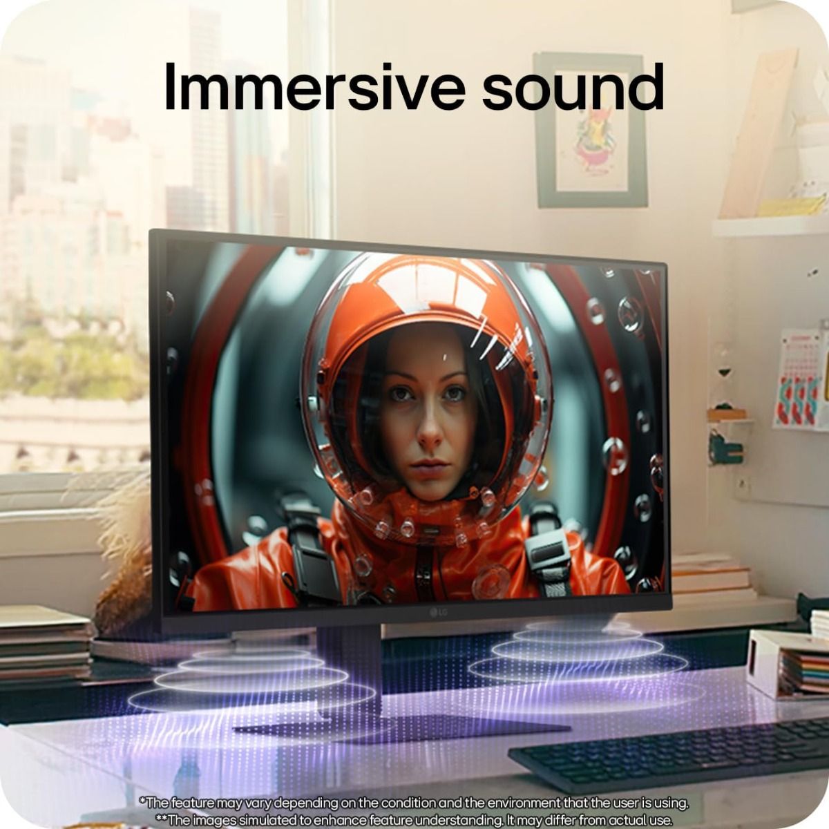 LG UltraFine 27U730A-B 27" 4K Ultra HD Monitor HDR 10 USB-C