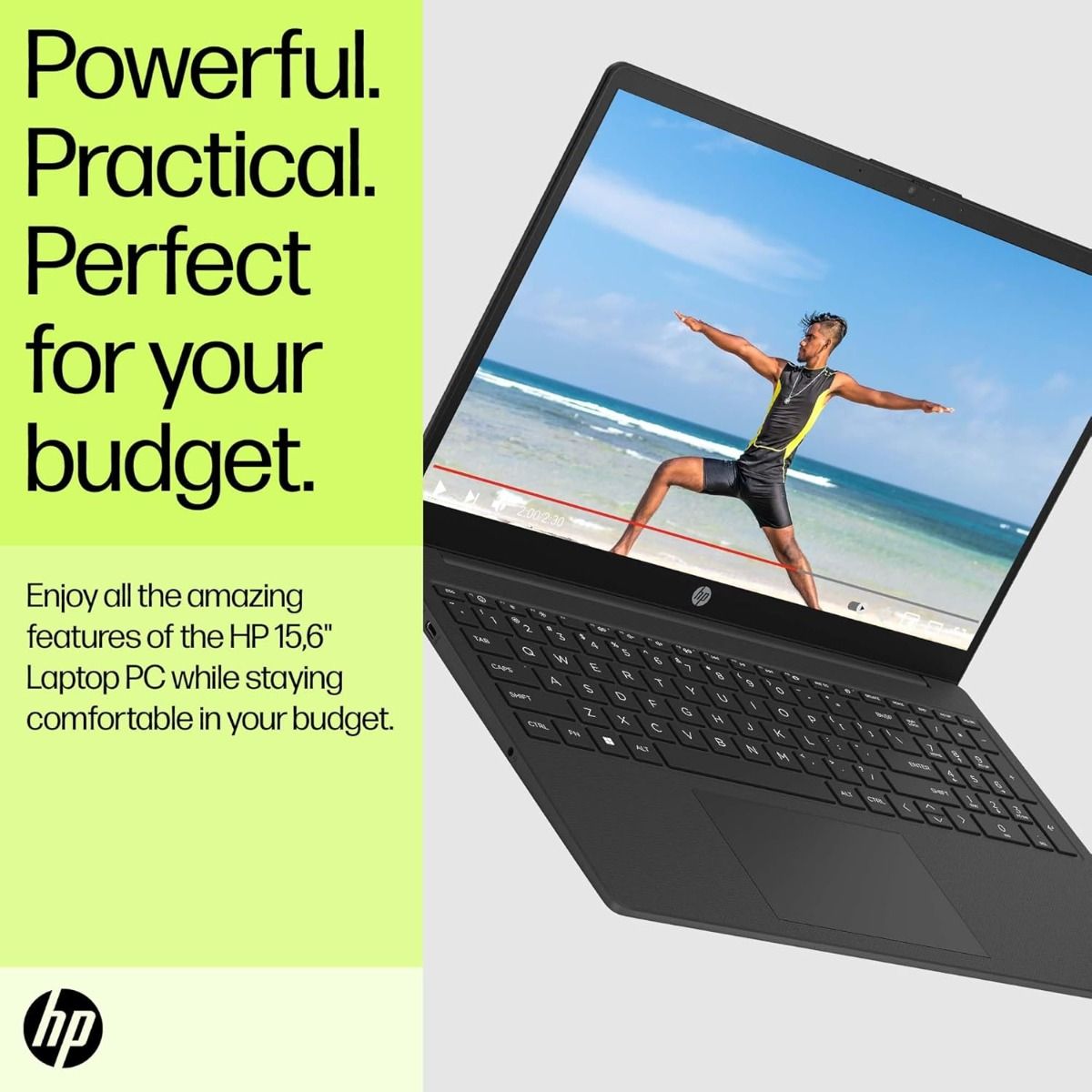 HP 15-fd0070na 15.6" Full HD Laptop Intel N100 8GB RAM 128GB Storage