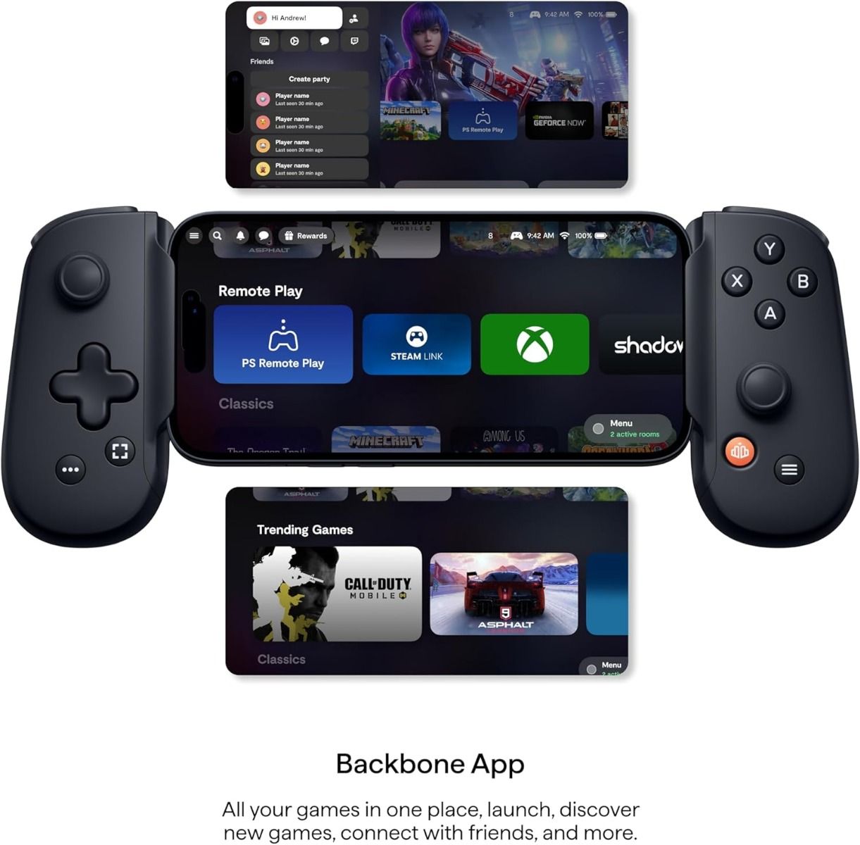 Backbone One (Gen 2) Controller for Android and iPhone USB C