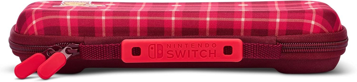 PowerA Nintendo Switch Protection Case Pikachu Plaid - Red