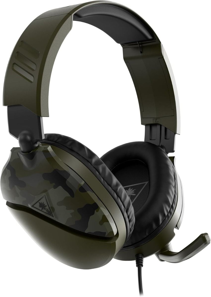 Turtle Beach Recon 70 Wired Gaming Headset Camo Green for Console and PC