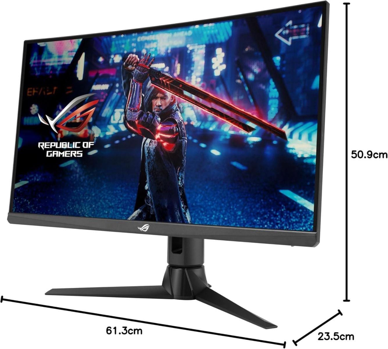 ASUS ROG Strix XG27AQV 27" Quad HD Gaming Monitor 170Hz Refresh 1ms DisplayHDR 400